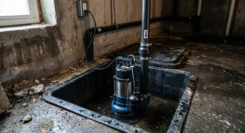 Basement Drainage Installation in Montgomery, AL