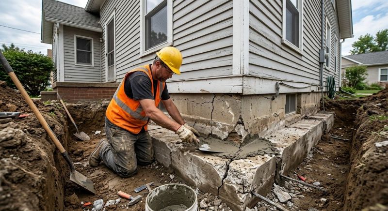 Cracked Foundation Repair in Tampa, FL