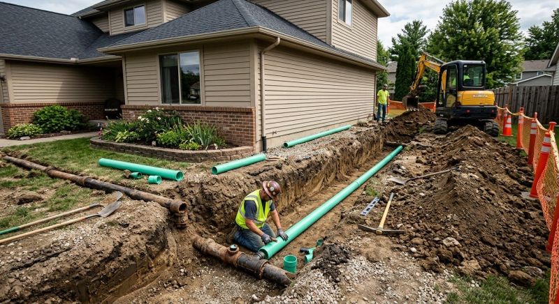 Foundation Drain Replacement in Tuscaloosa, AL