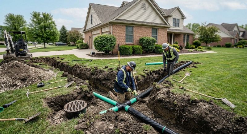 House Drainage Installation in Tuscaloosa, AL