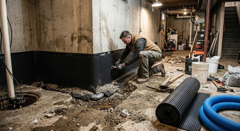 Wet Basement Solutions in Sarasota, FL