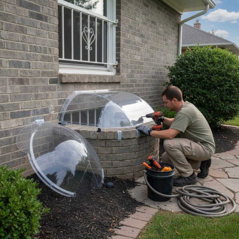 Window Well Waterproofing in Alpharetta, GA