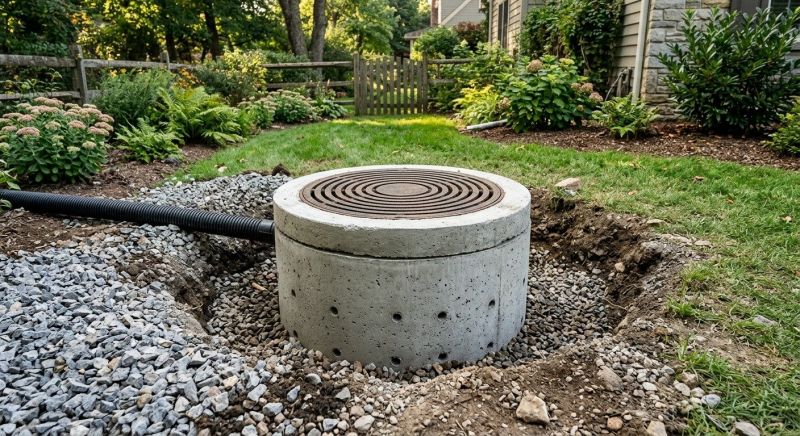 Yard Dry Well Installation in Tuscaloosa, AL